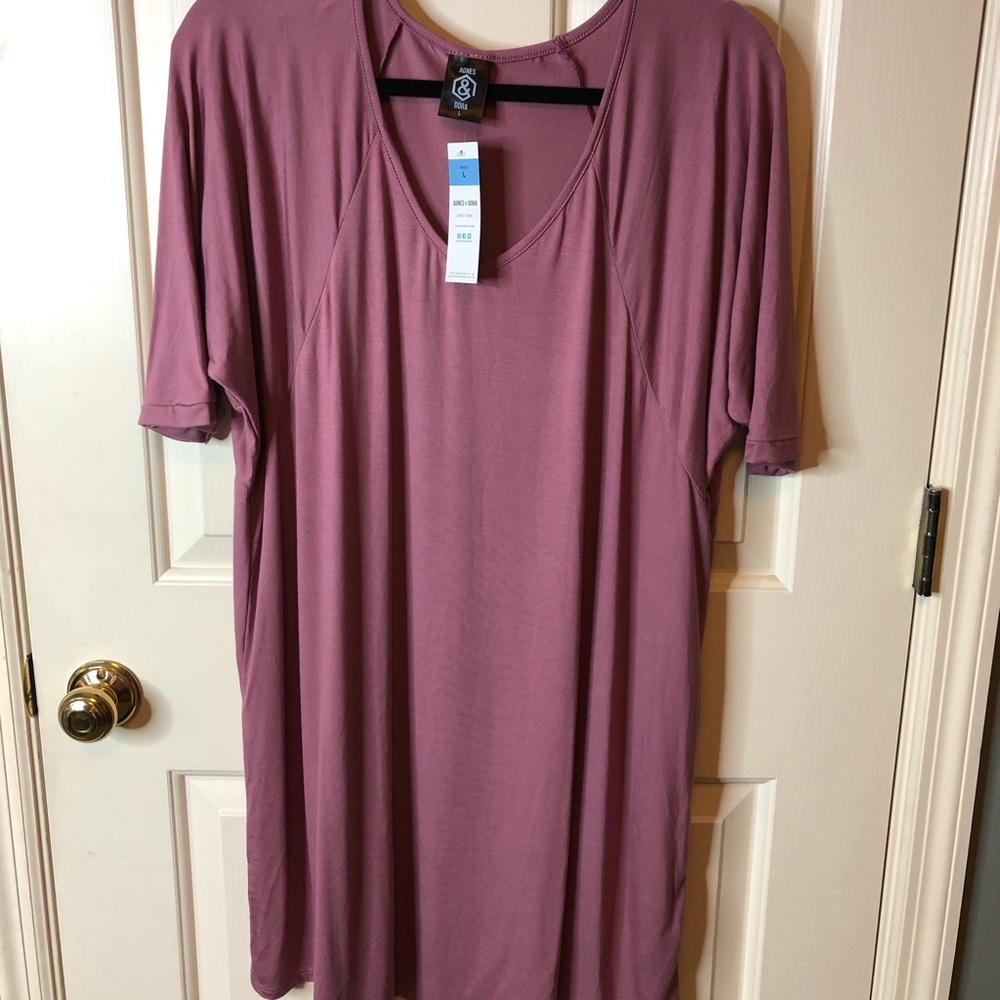 Dark Mauve Love Tunic
